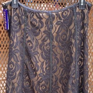 Peter Nygard Lace Skirt Size 16